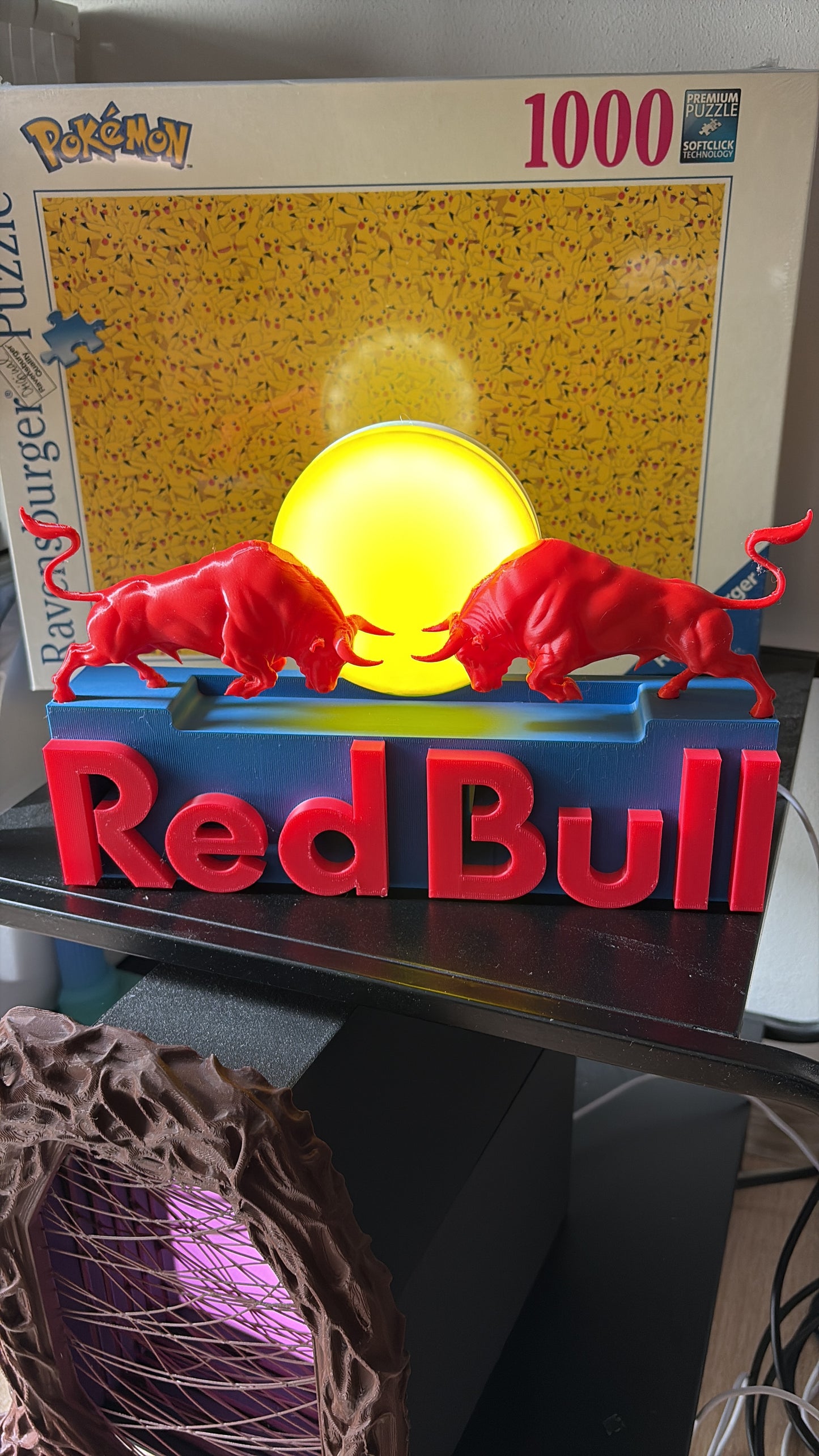 *Redbull lampa / dioráma