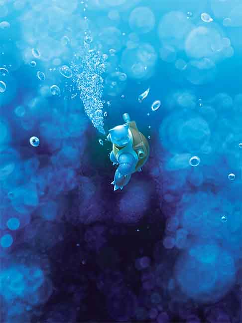 Ilustrace 15x20 série 151 pokémon