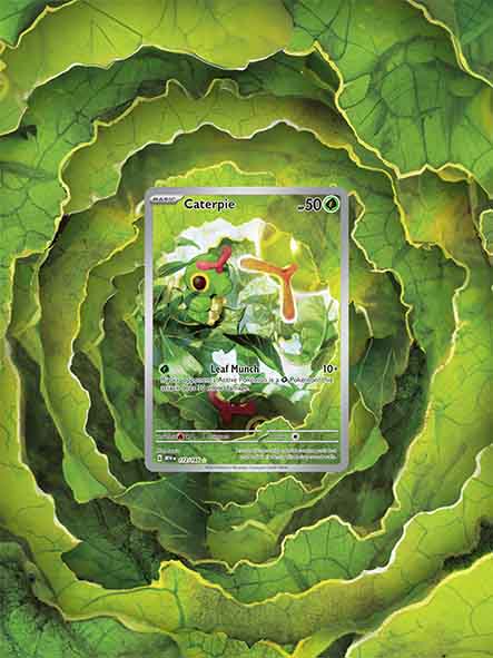 Ilustrace 15x20 série 151 pokémon