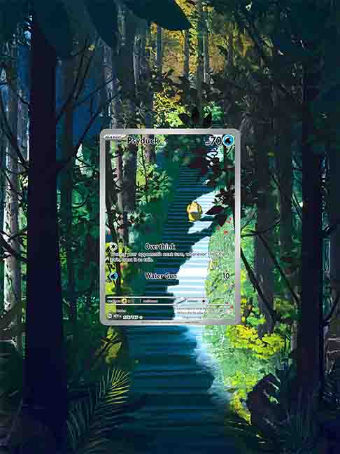 Ilustrace 15x20 série 151 pokémon