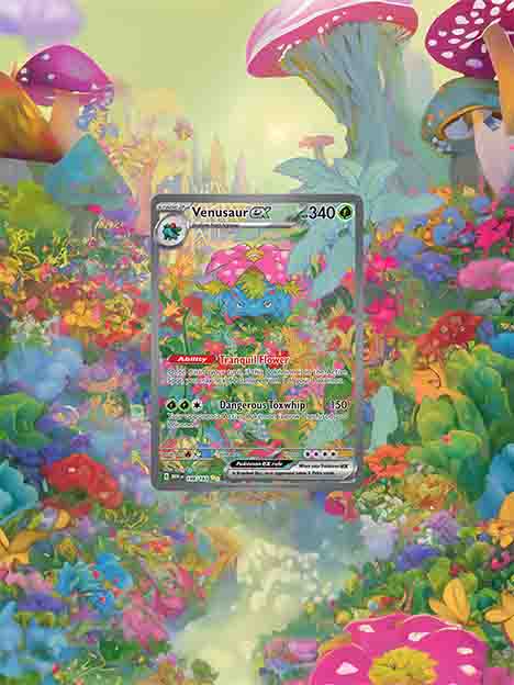 Ilustrace 15x20 série 151 pokémon